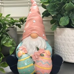 Easter Gnome with eggs- LAST ONE